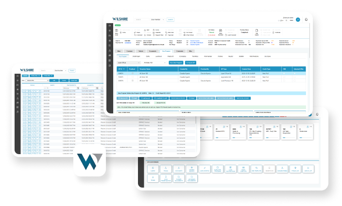 Wilshire Consumer Credit screenshot